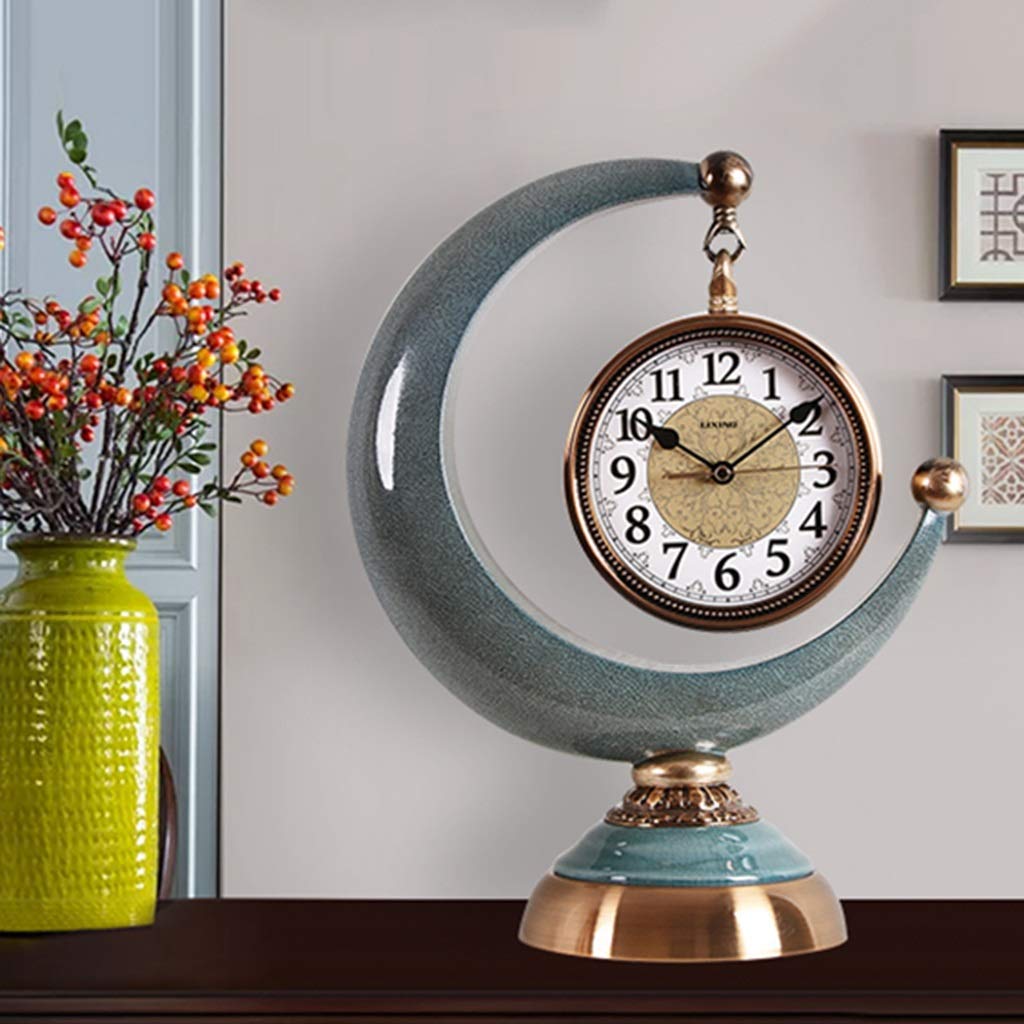 Amazon.com: Table Clock Decorative Desk Clock Desk Shelf Clocks